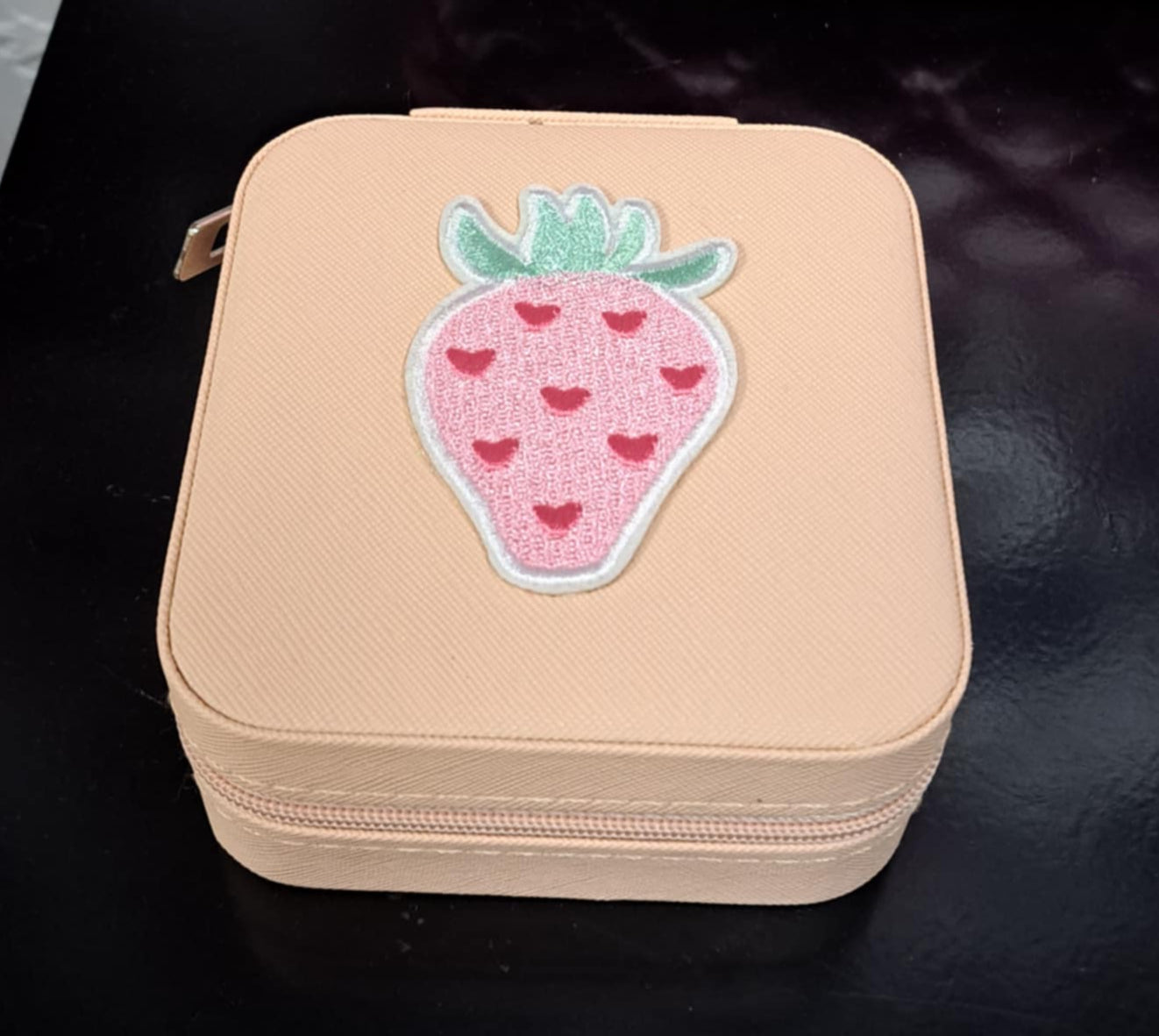 Jewelry Organizer With Tiger Patch - Jewelry Box