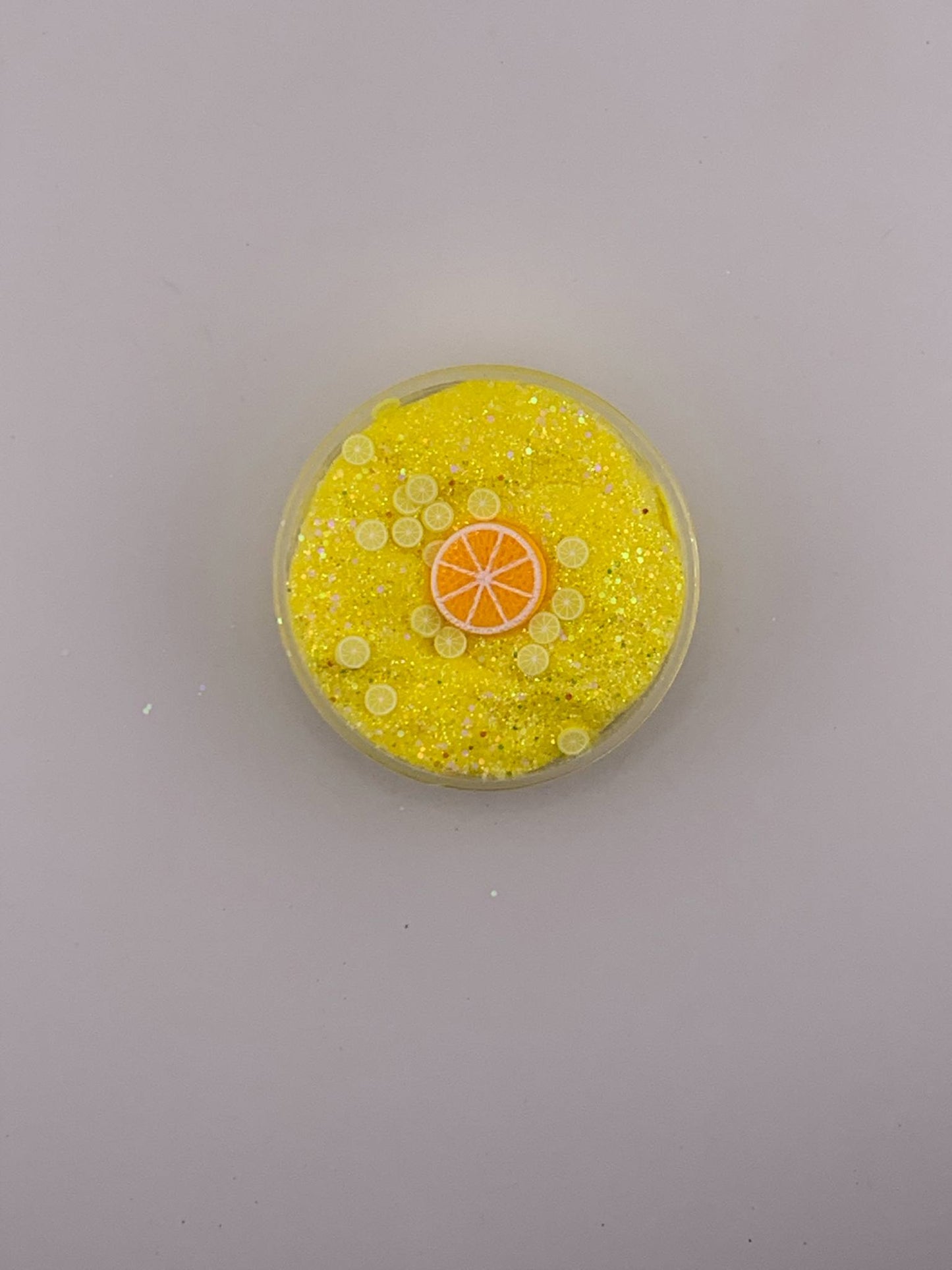 Yellow Cloud Slime - Lemon Charm - Lemon Scent