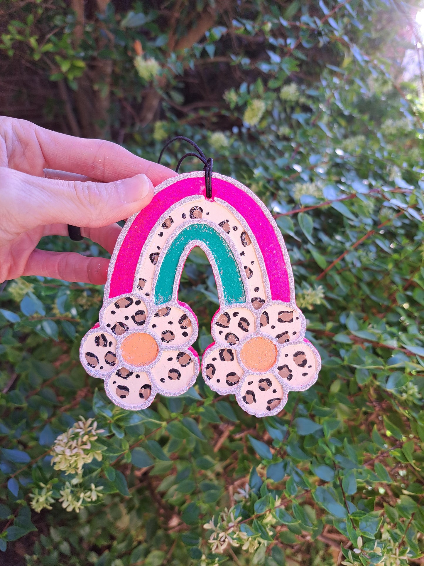 Leopard Rainbow Freshie - Air Freshener