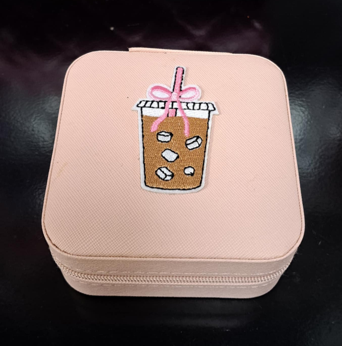 Jewelry Organizer With Tiger Patch - Jewelry Box