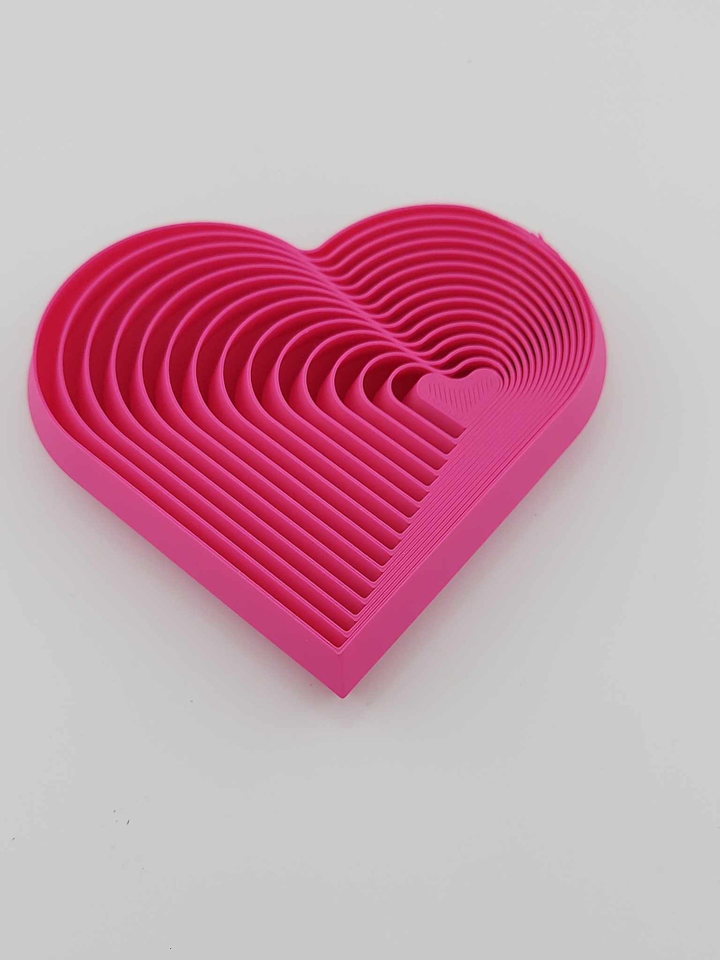 Multi-Color 3D Magenta Heart Fidget Toy