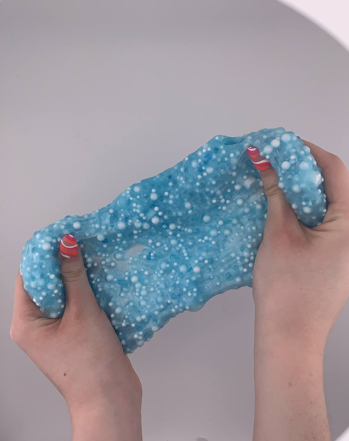 Ducky Bath Floam Slime - Blue Raspberry Scent