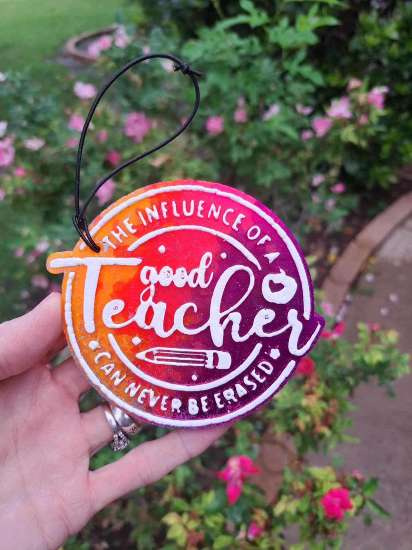 Influence of a Teacher Freshie - Ombre Orange Pink Purple