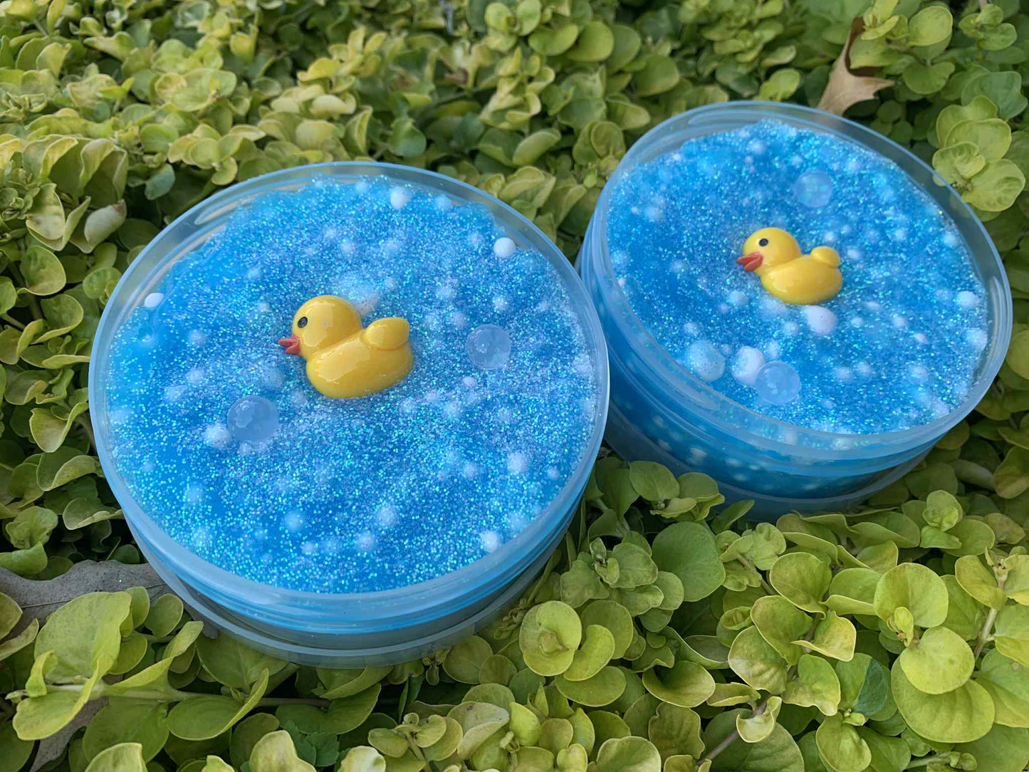 Ducky Bath Floam Slime - Blue Raspberry Scent