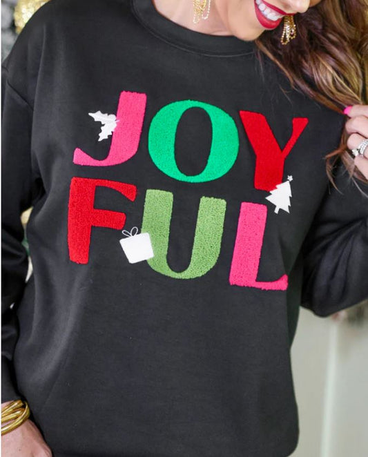 Joyful Black Pullover - Dry Fit Feel