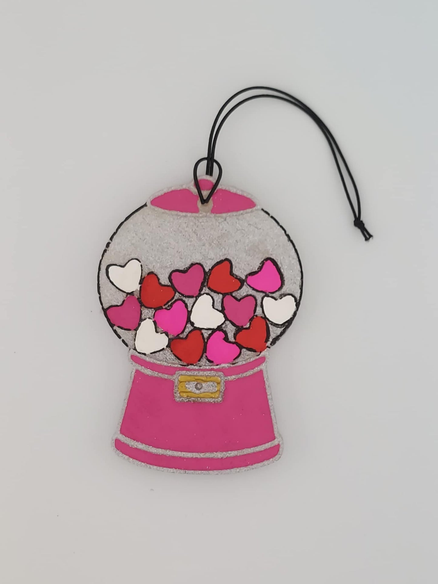 Heart Gumballs - Hot Pink