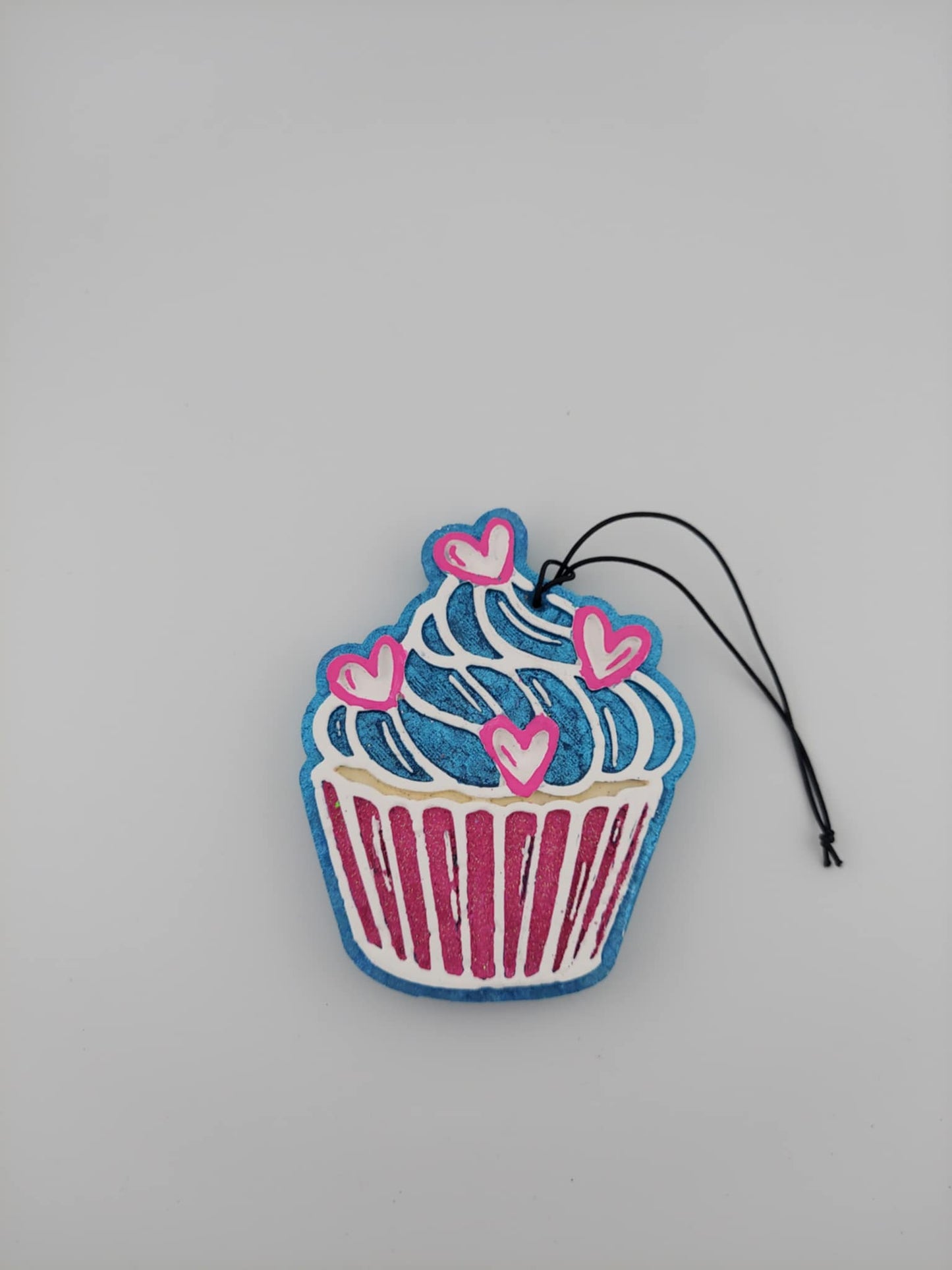 Cupcake - Pink & Blue