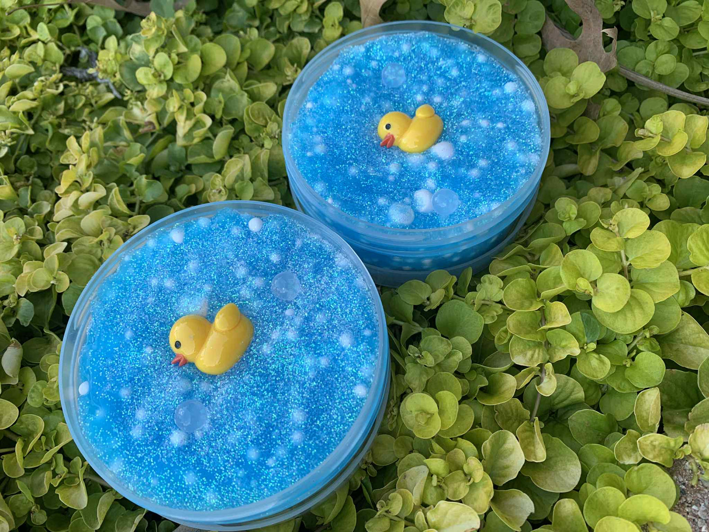 Ducky Bath Floam Slime - Blue Raspberry Scent