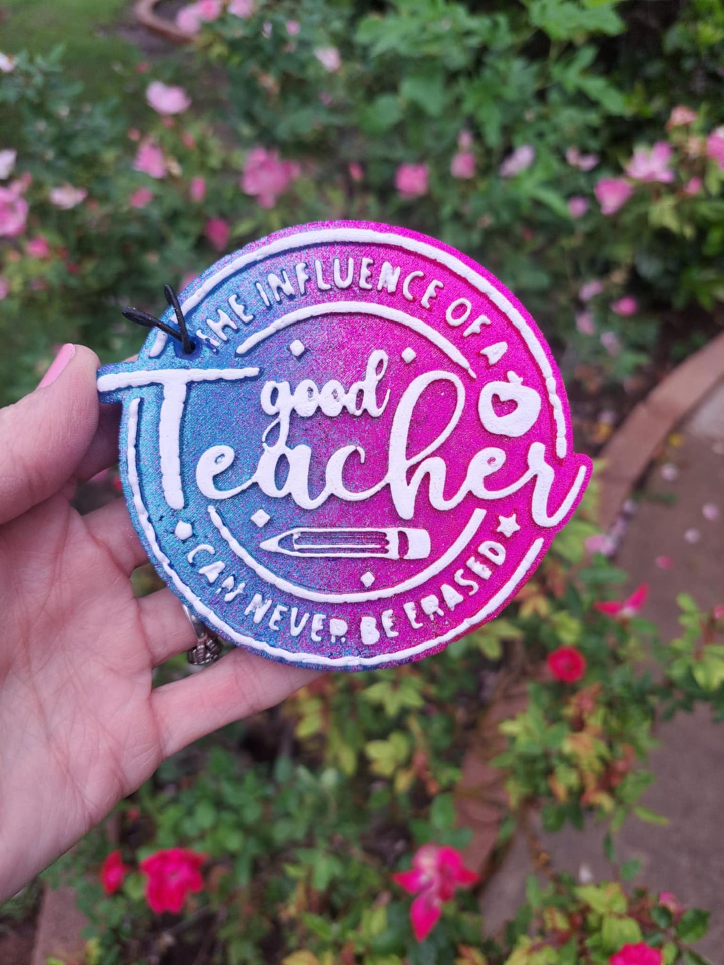 Influence of a Teacher Freshie - Ombre Blue & Pink