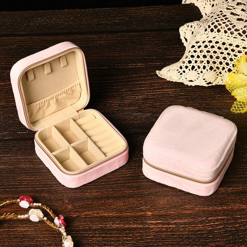 Red Velvet Jewelry Organizer - Jewelry Box