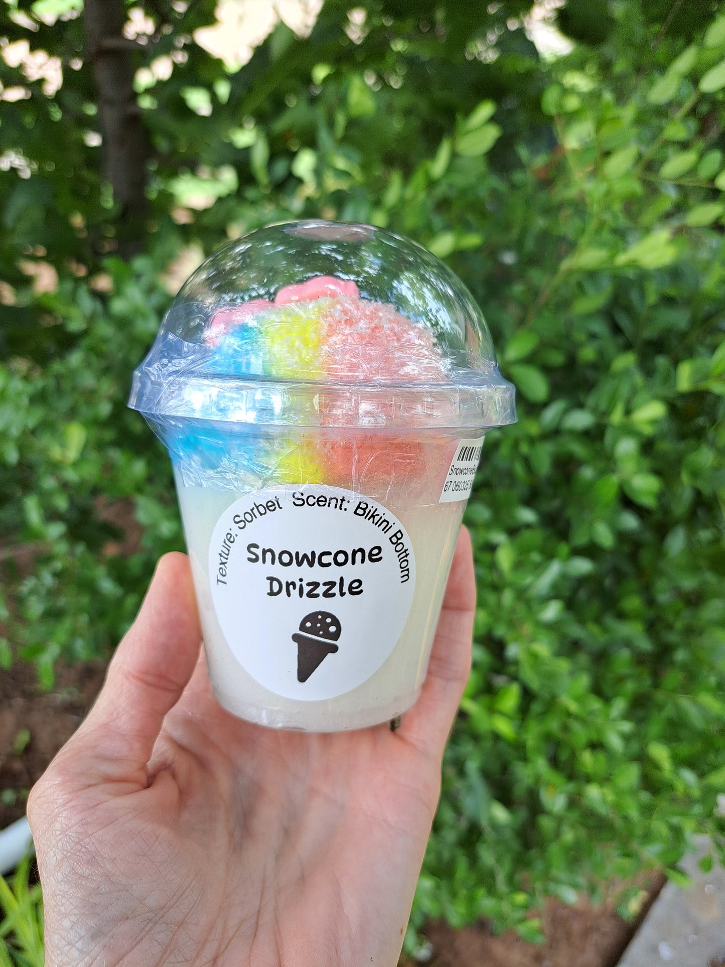 Snowcone Drizzle Sorbet Slime - Bikini Bottom Scent