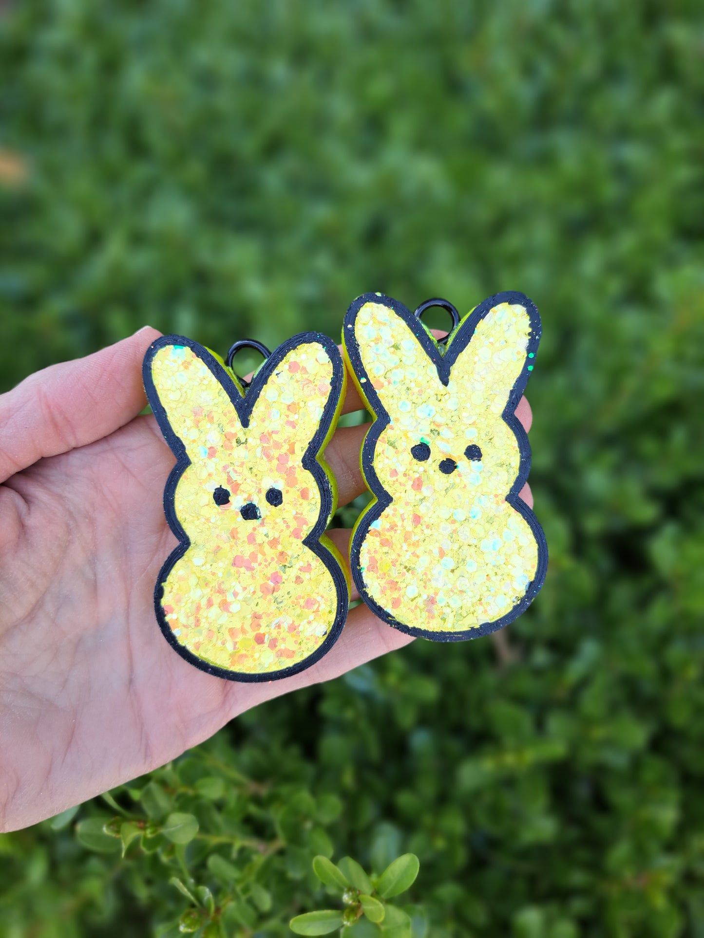Yellow Bunny Vent Clips