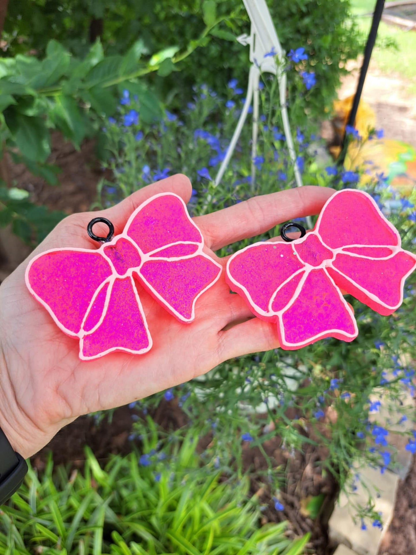 Pink Bow Vent Clip Freshies