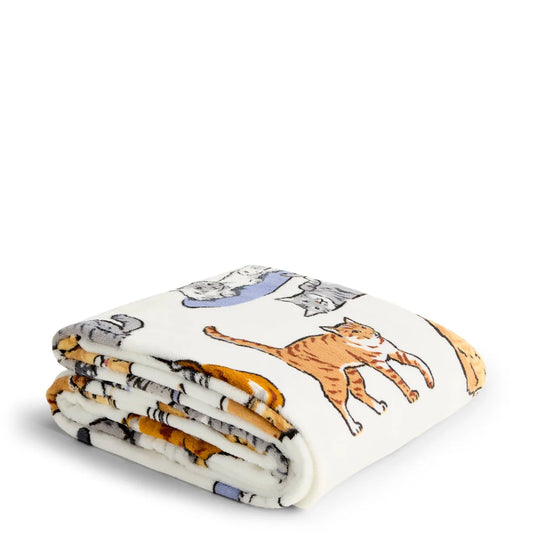 A Cat's Life Fleece Blanket - 50" x 80"
