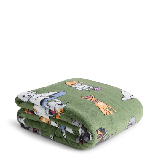 Dog Park Fleece Blanket - 50" x 80"