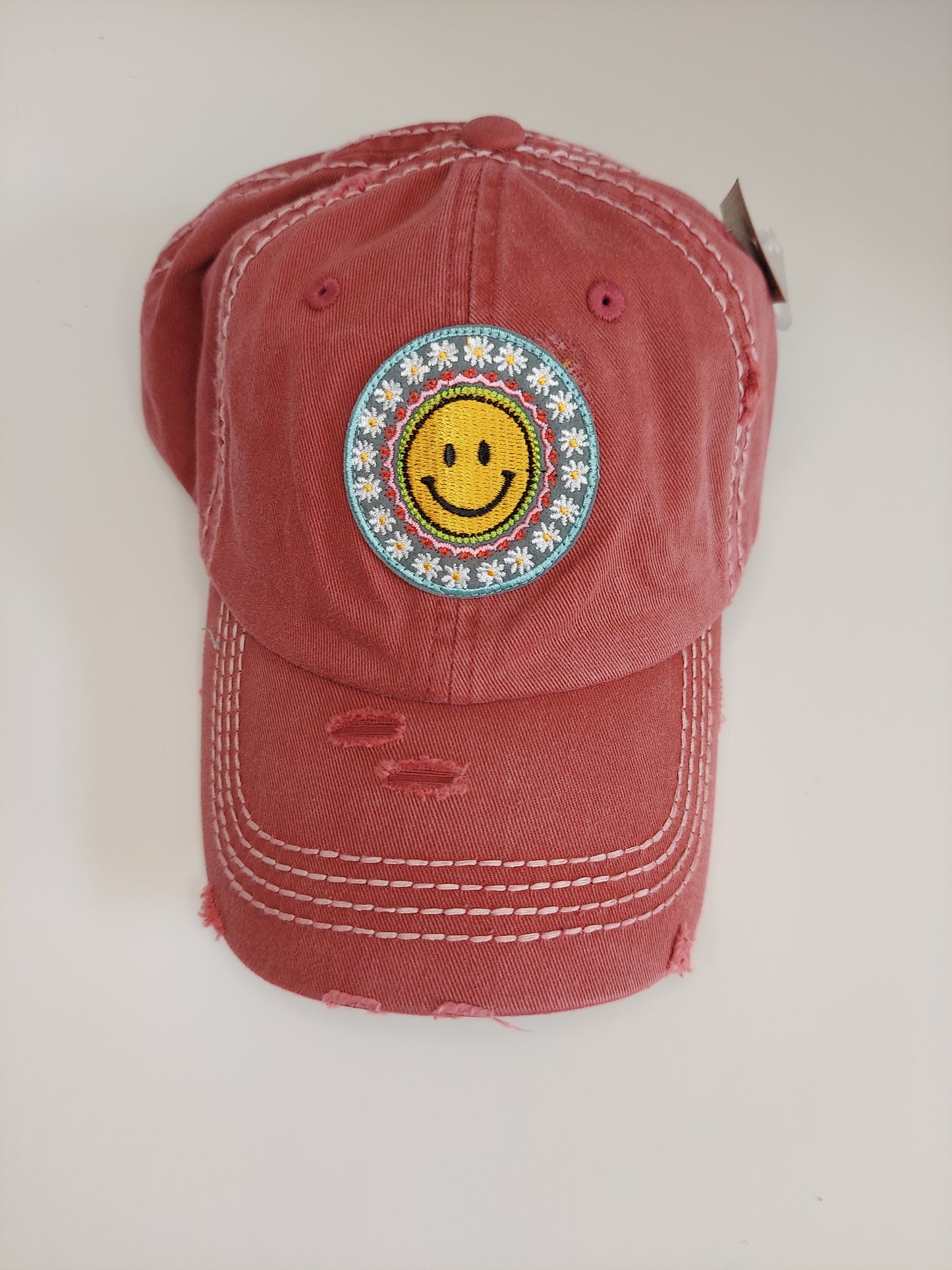 Washed Vintage Ballcap - Maroon