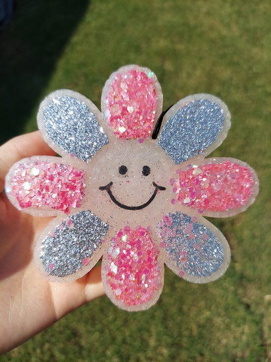 Glitter Flower Freshie