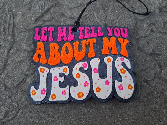 Let Me Tell You Freshie - Pink Orange Daisy