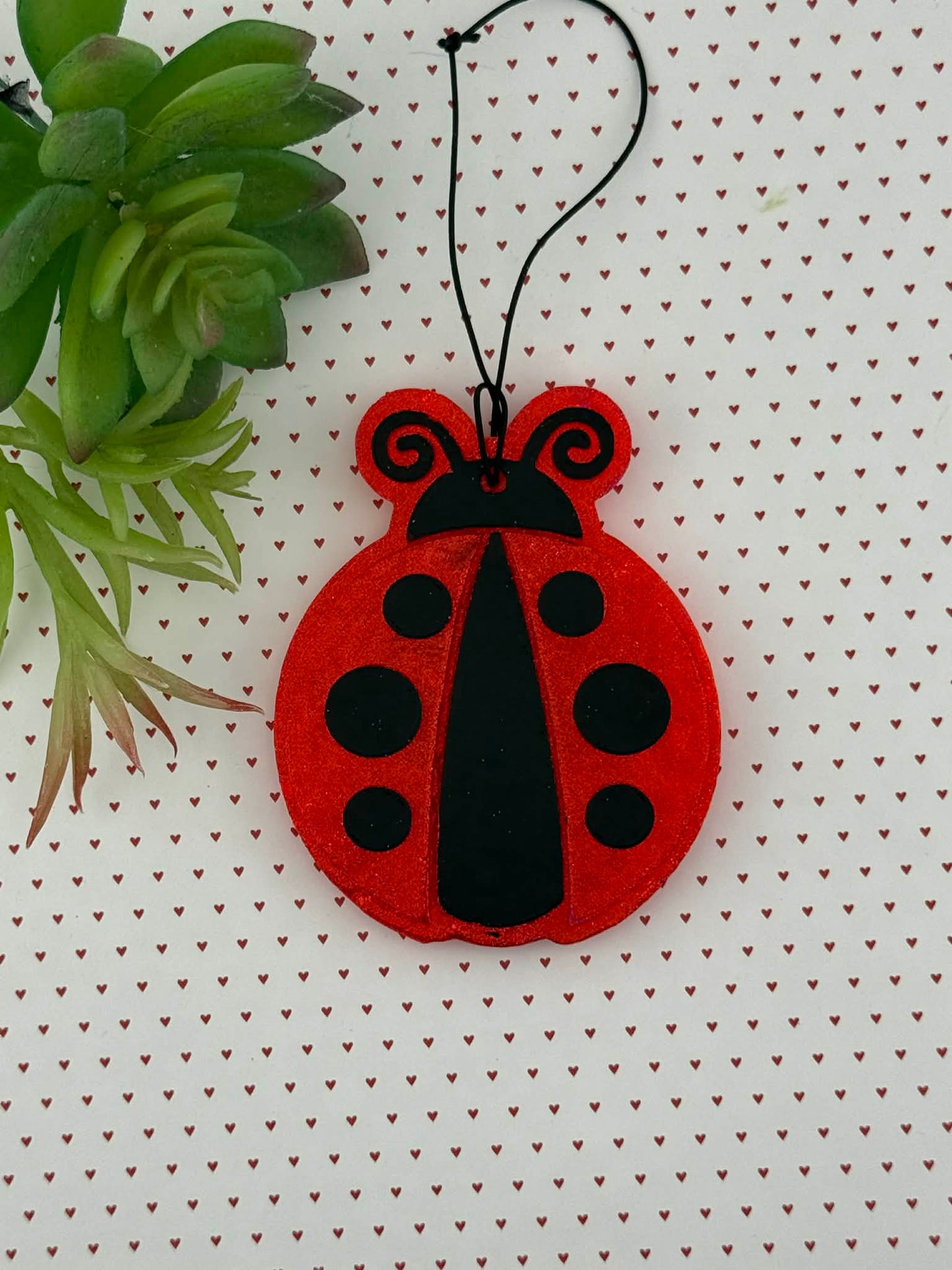 Ladybug Freshie - Red