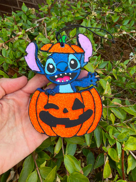 Pumpkin Stitch Freshie