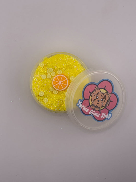 Yellow Cloud Slime - Lemon Charm - Lemon Scent