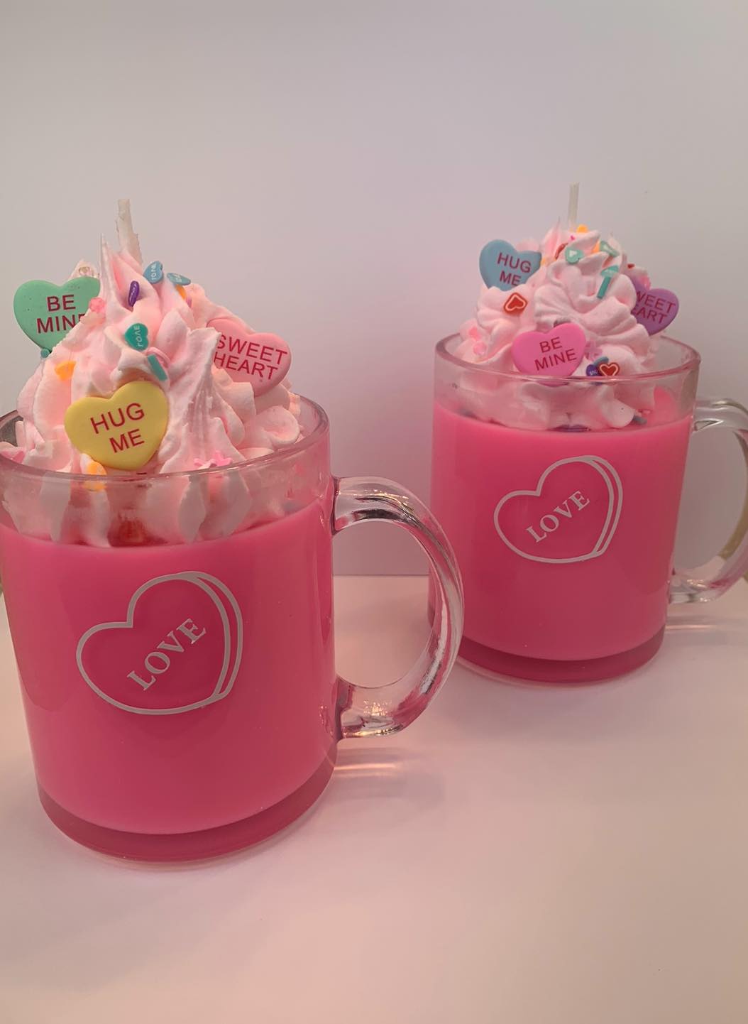 Candle - Candy Heart Candle