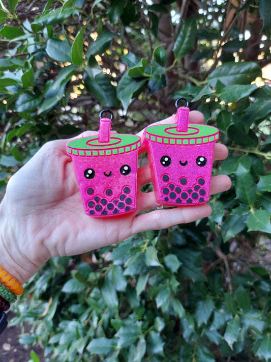 Vent Clips - Pink Boba Freshies - Air Freshener