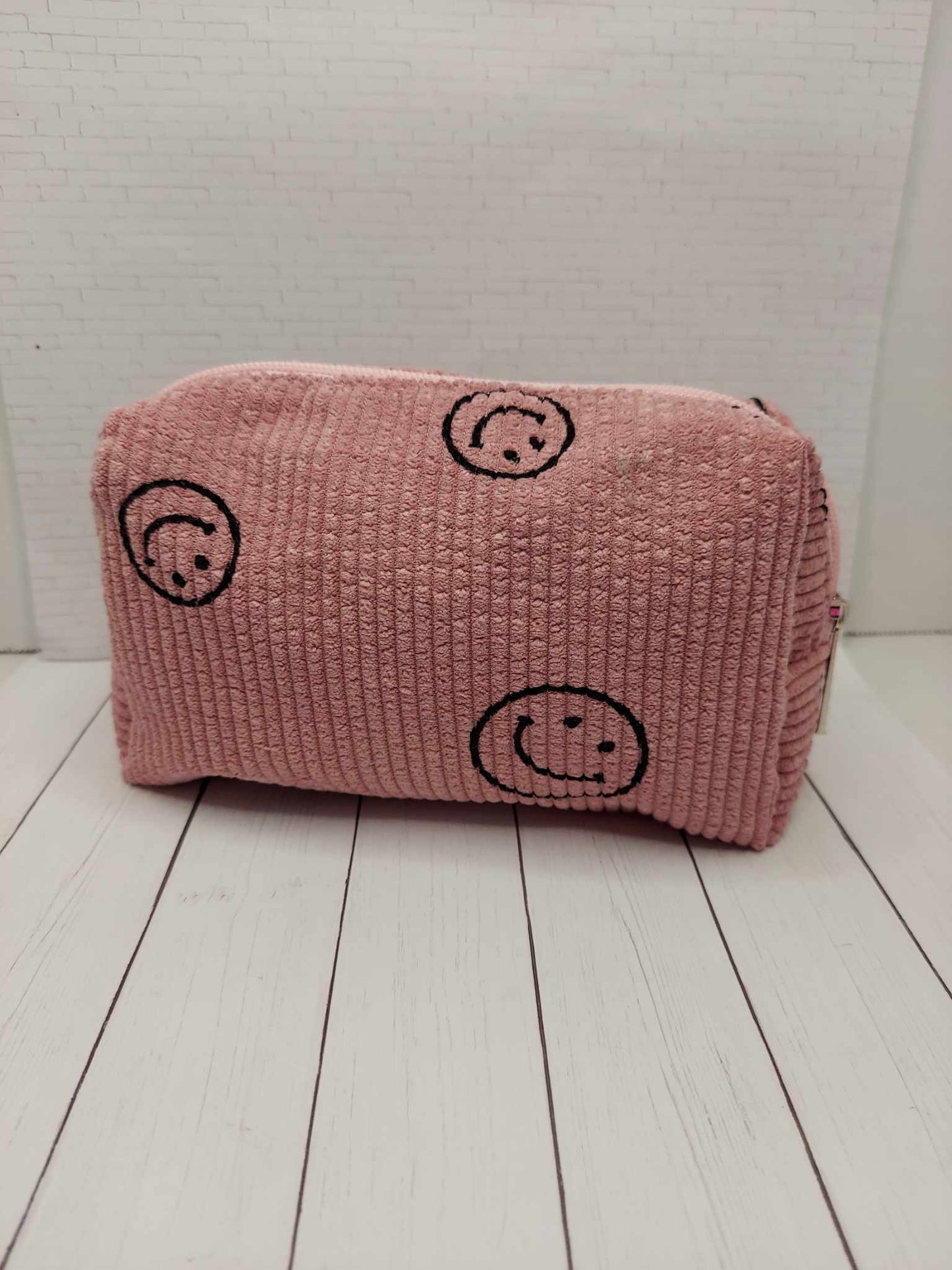 Smiley Makeup Pouch Cosmetic Bag