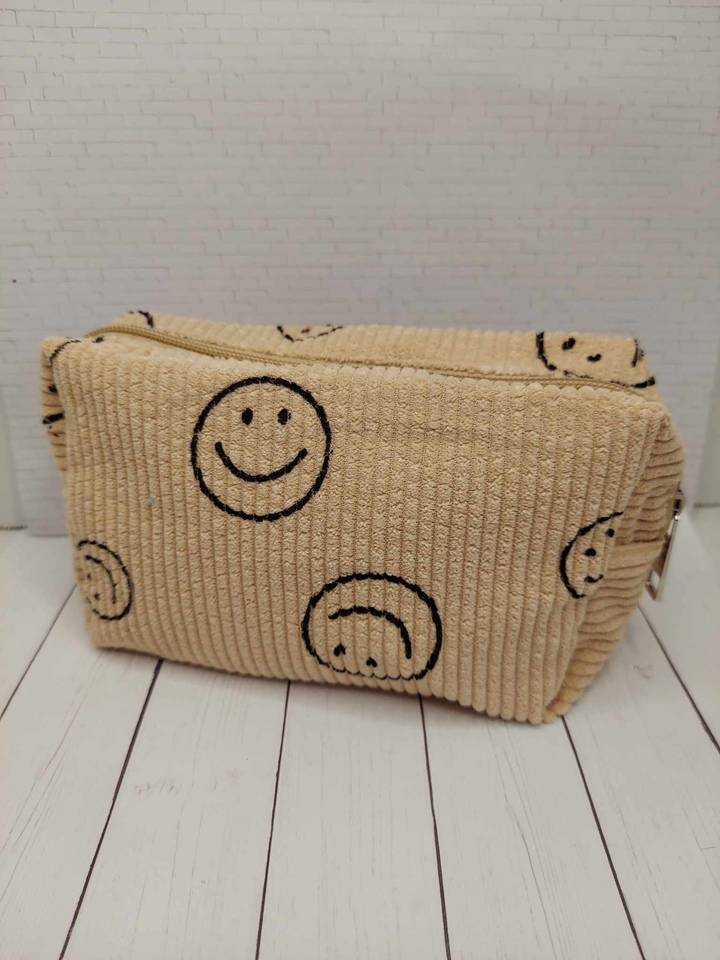 Smiley Makeup Pouch Cosmetic Bag