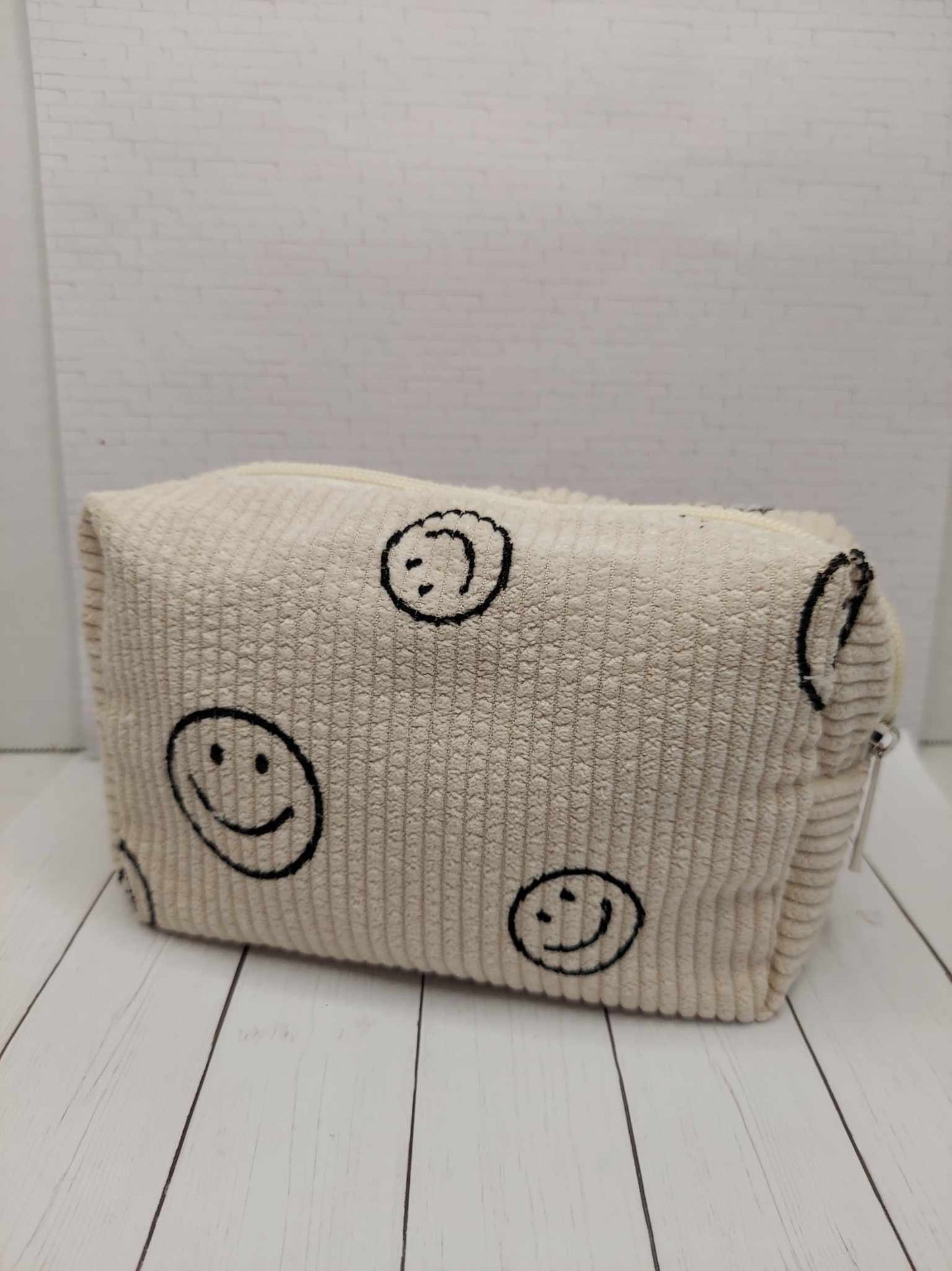 Smiley Makeup Pouch Cosmetic Bag