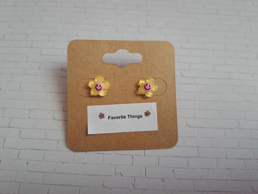 Flower Stud Earrings