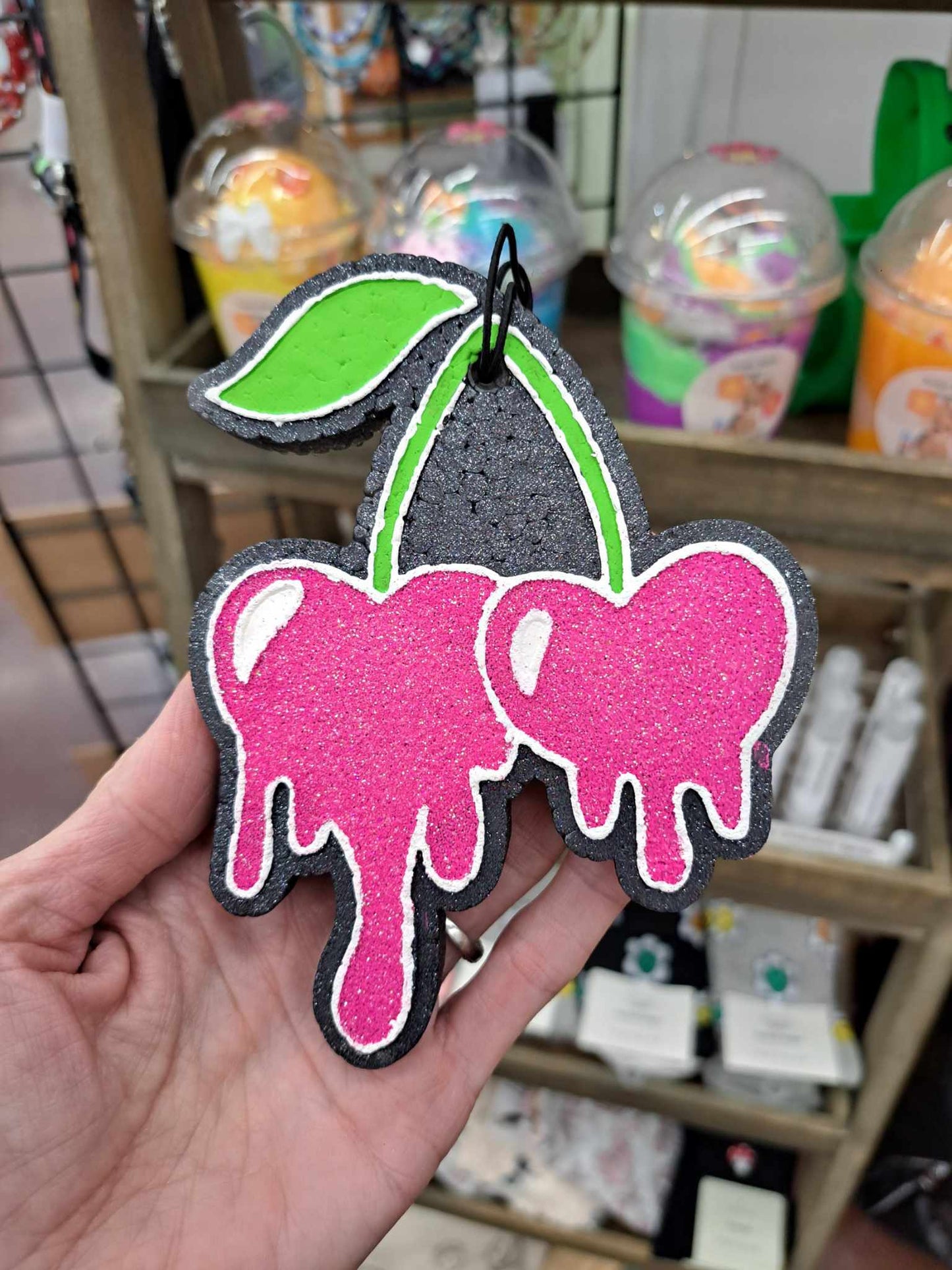 Pink Cherry Freshie Air Freshener