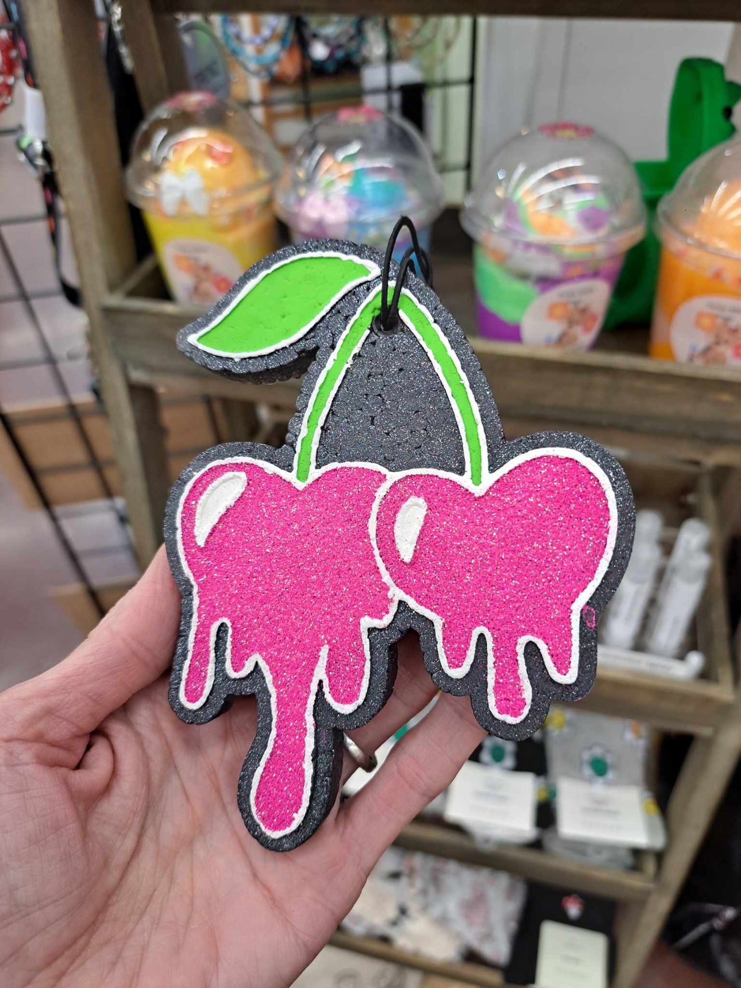 Pink Cherry Freshie Air Freshener