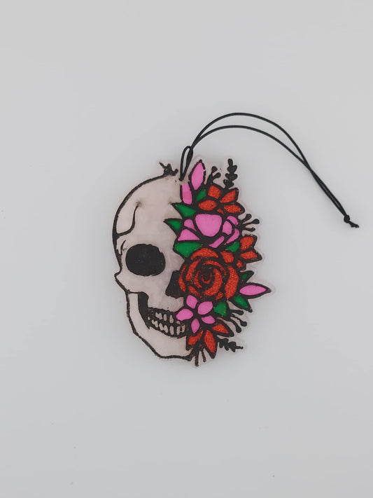 Colorful Flower Skeleton