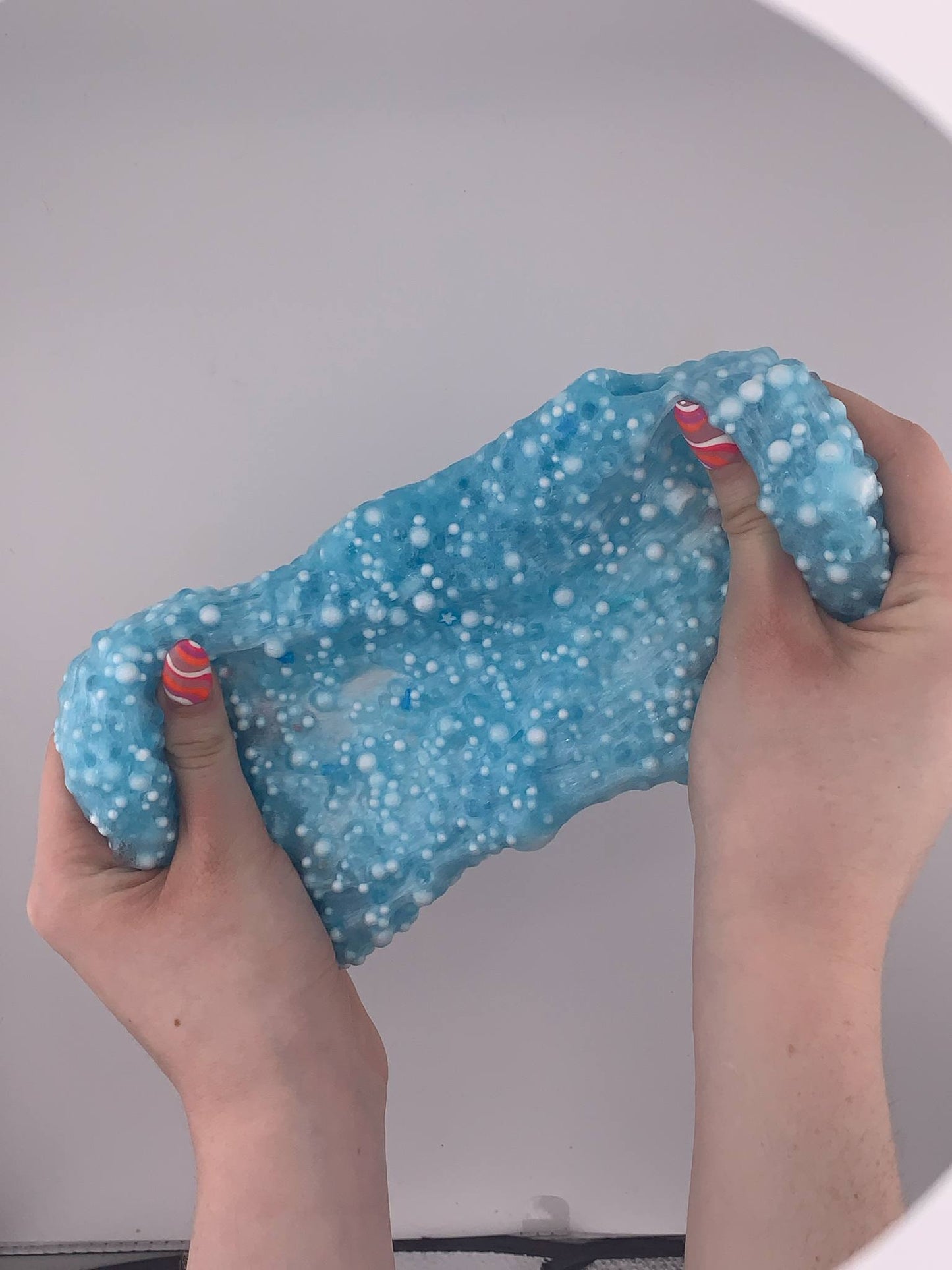 Ducky Bath Floam Slime - Blue Raspberry Scent
