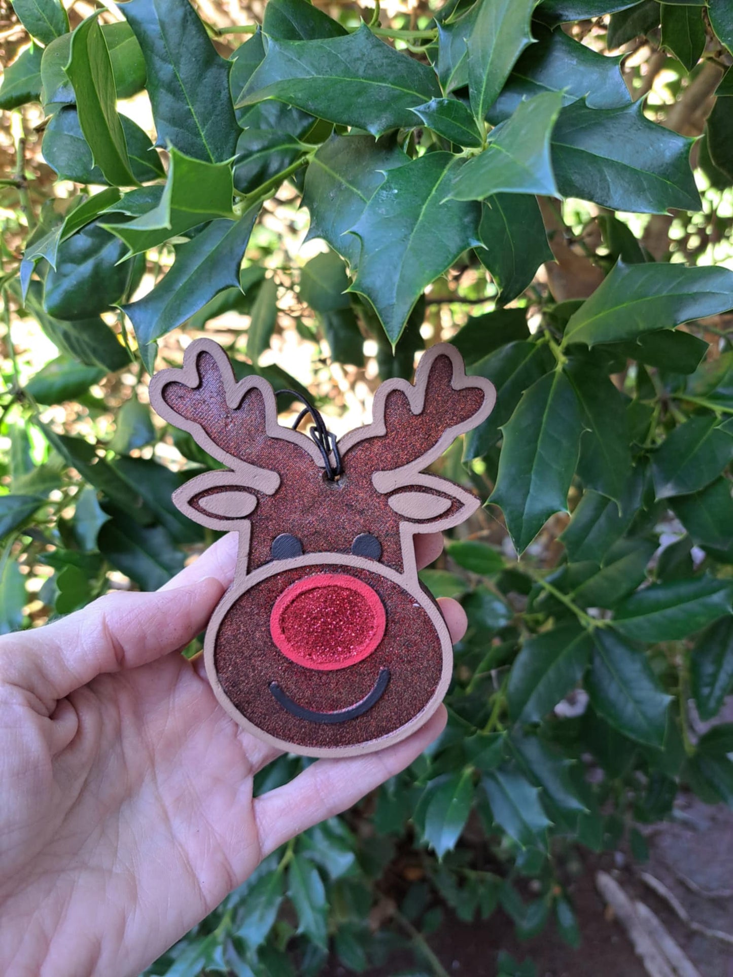 Rudolf  the Reindeer Freshie - Air Freshener