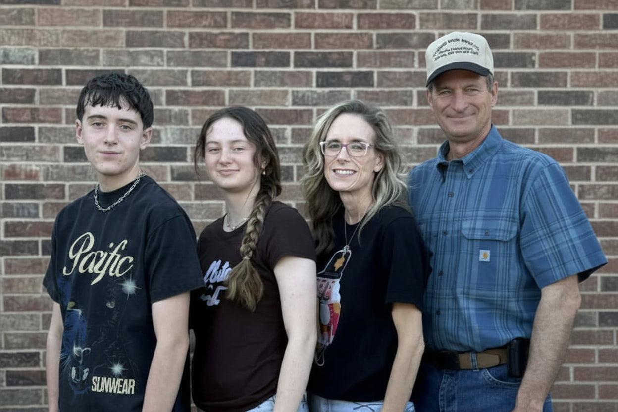 Beary Merry Zip ID Coin Purse - ID Holder Keychain