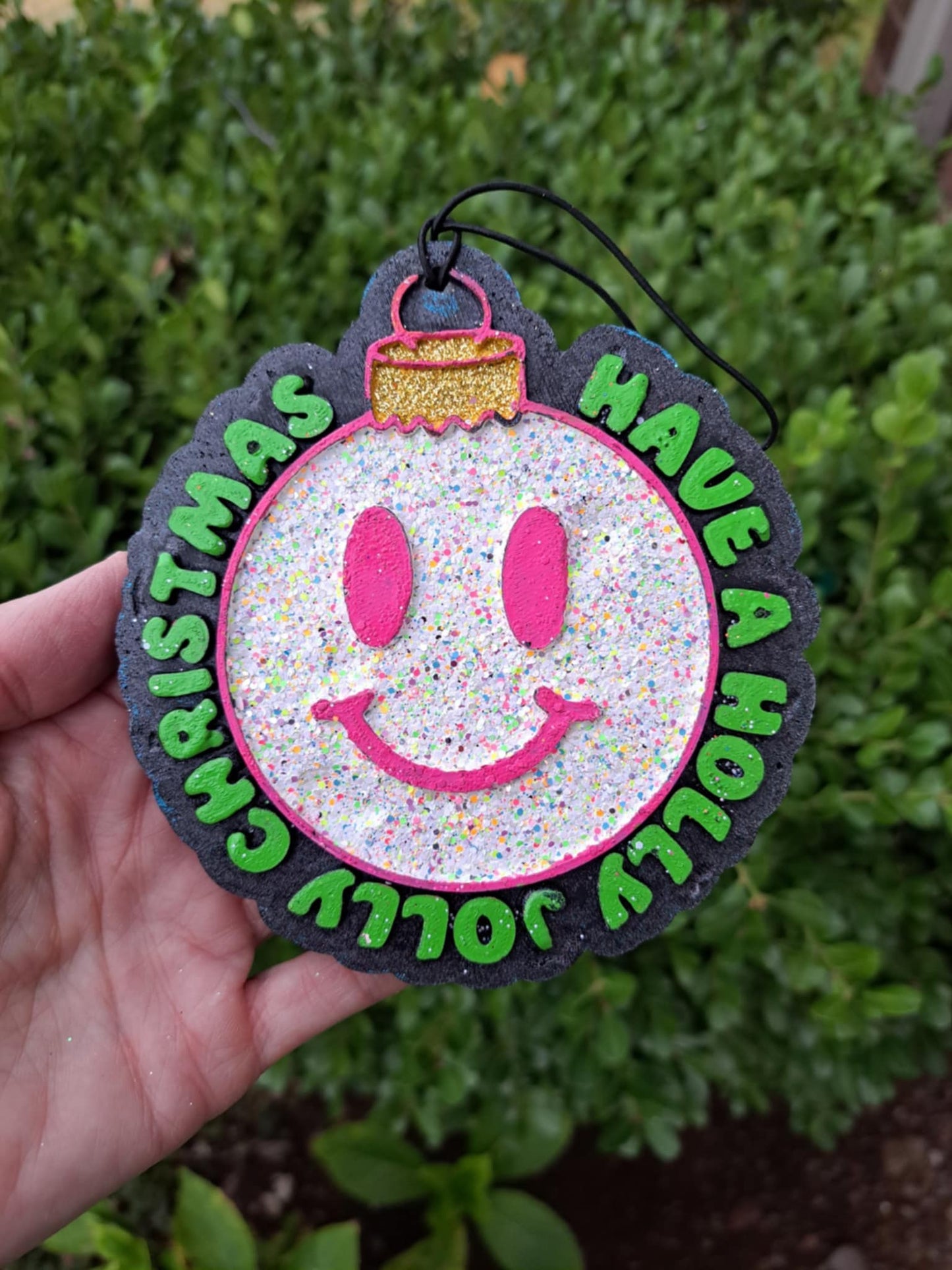 Confetti Christmas Bulb Freshie