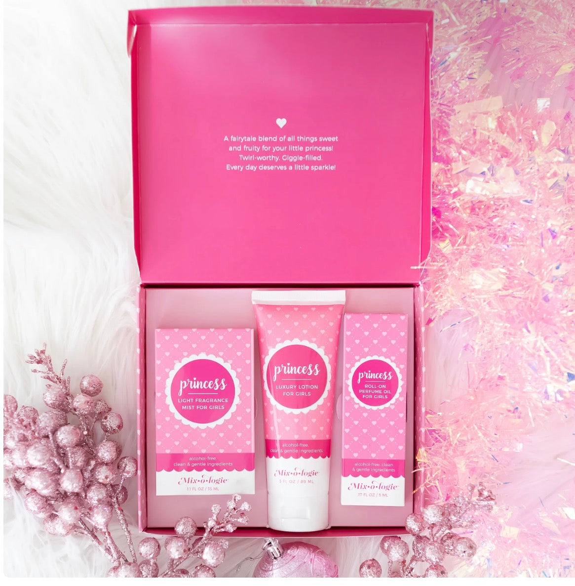 Princess Gift Set - Perfume, Body Mist, Lotion