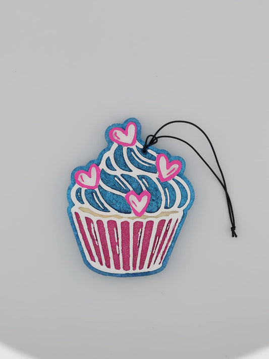 Cupcake - Pink & Blue