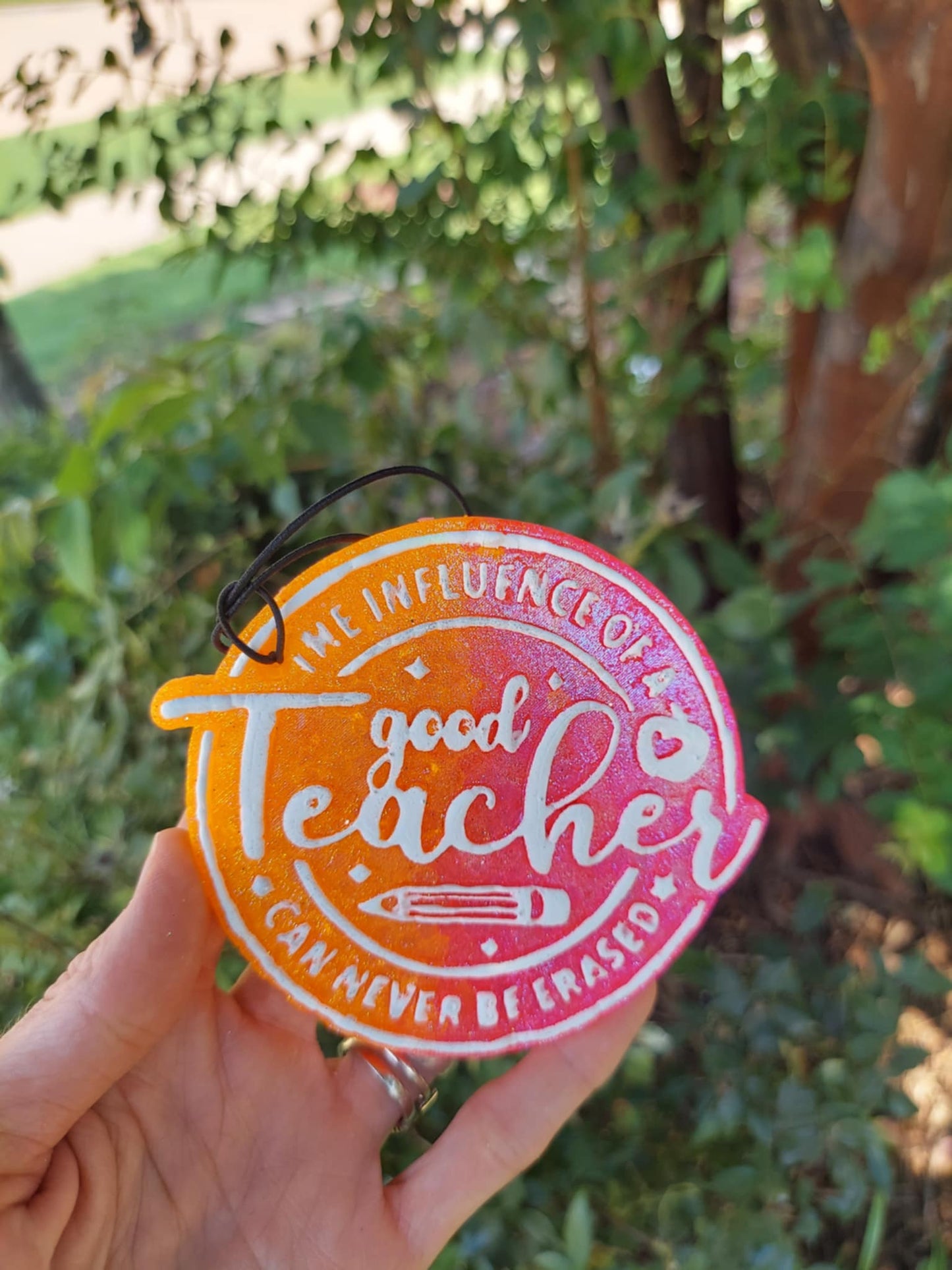 Influence of a Teacher Freshie - Orange/Pink Ombre