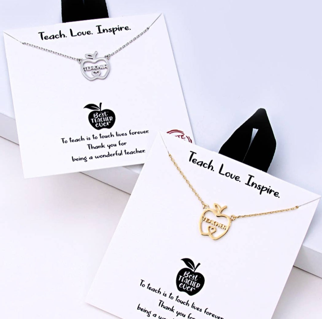 Teacher Necklace