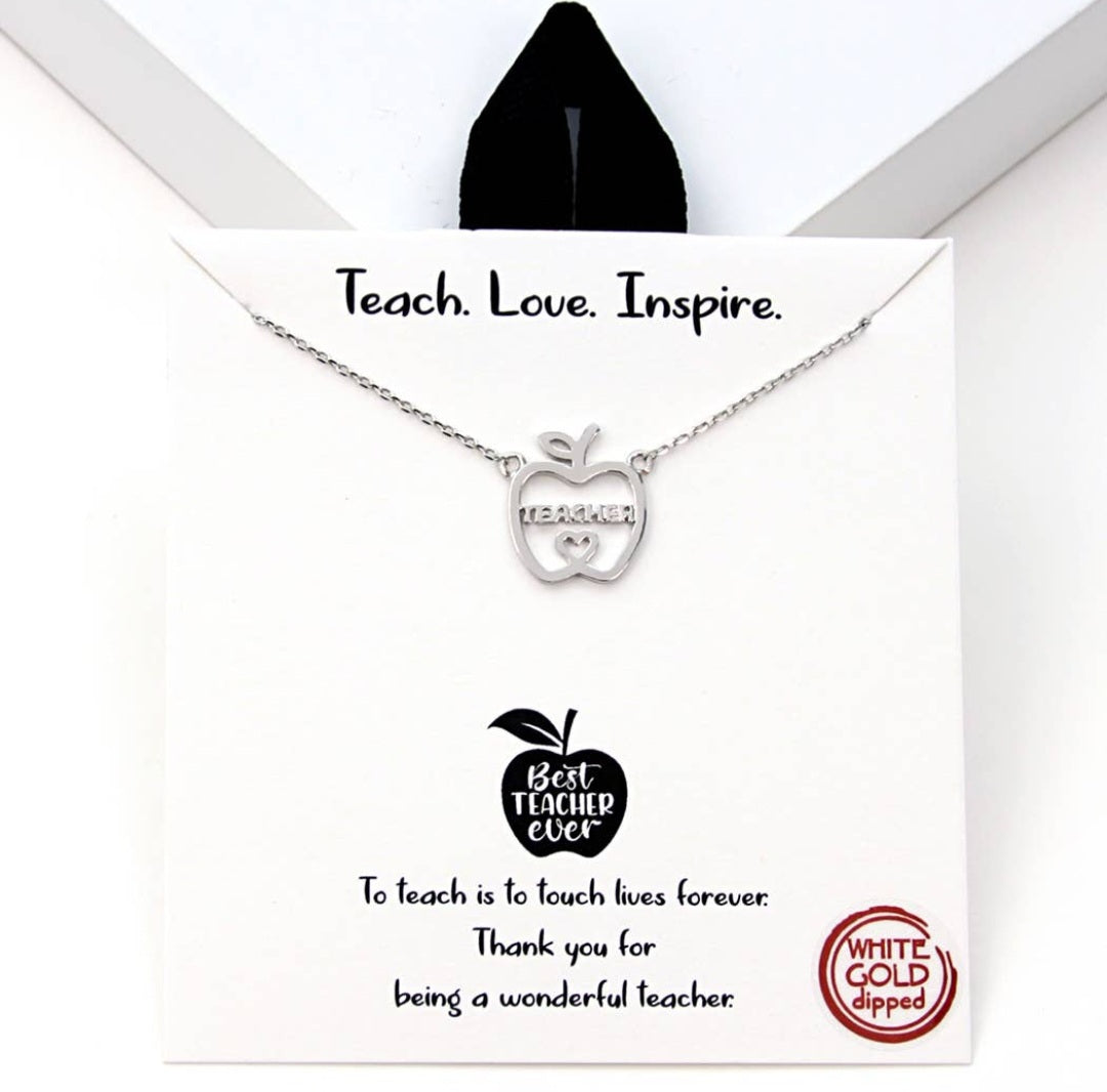 Teacher Necklace