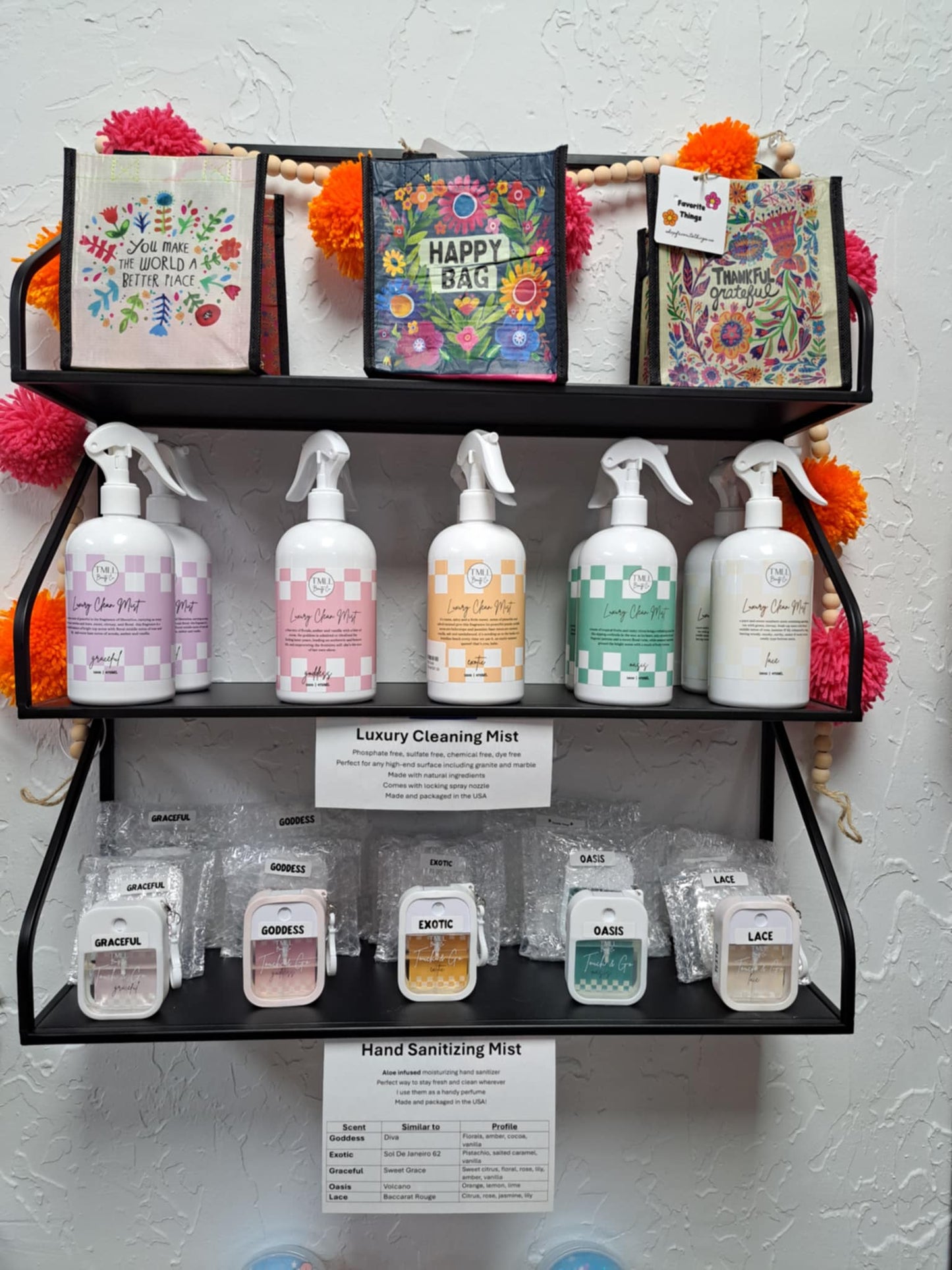 Aloe Infused Hand Sanitizing Mist - Oasis - TMLL