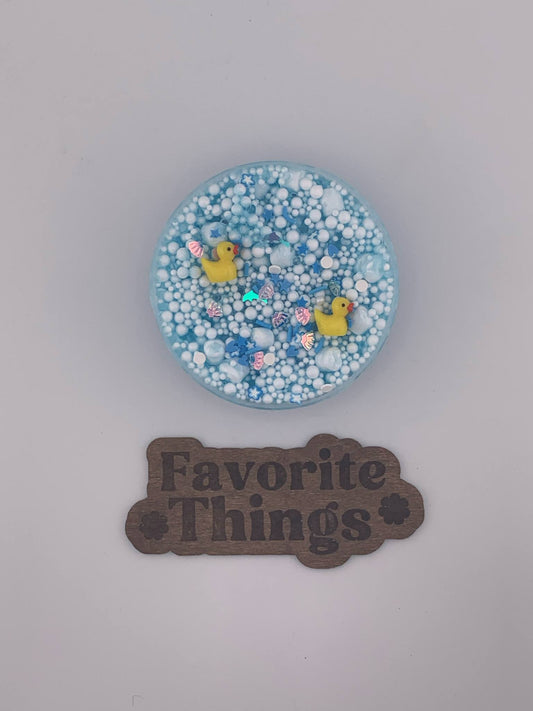 Ducky Bath Floam Slime - Blue Raspberry Scent
