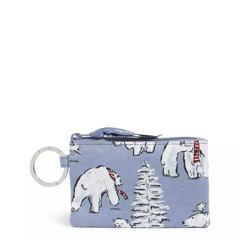 Beary Merry Zip ID Coin Purse - ID Holder