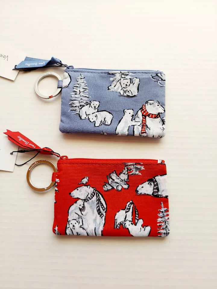 Beary Merry Zip ID Coin Purse - ID Holder