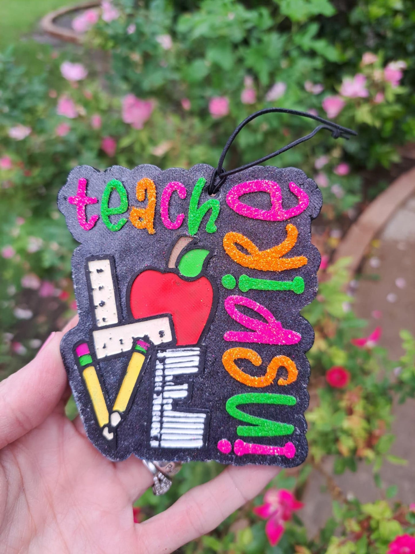 Teach Inspire Freshie - Neon Text