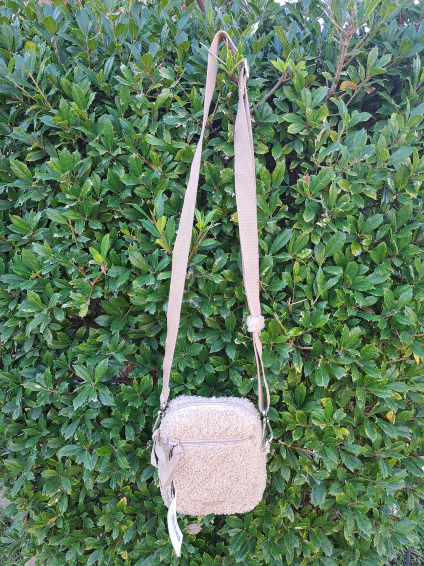 Camel Sherpa Crossbody Purse & Belt Bag - Vera Bradley