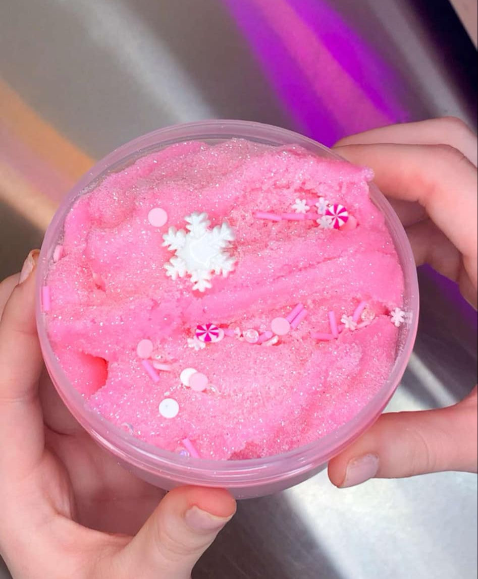 Pink Snow Icee Slime